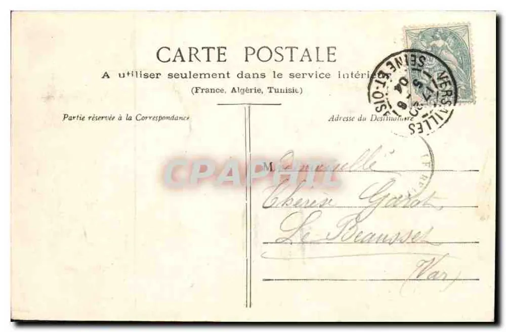 Parque de Versalhes - Bassin de Latone — Sra. Moreau, editora, Versalhes - Verso