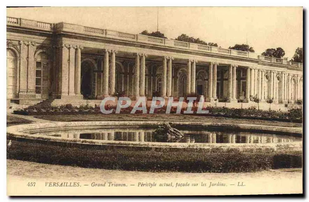 Versailles — Grand Trianon — Aktueller Peristyl, Fassade zum Garten — LL. — Nr. 457 - Vorderseite