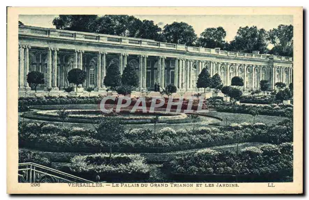 Versailles — Das Schloss des Grand Trianon und die Gärten — LL, n° 296 - Vorderseite