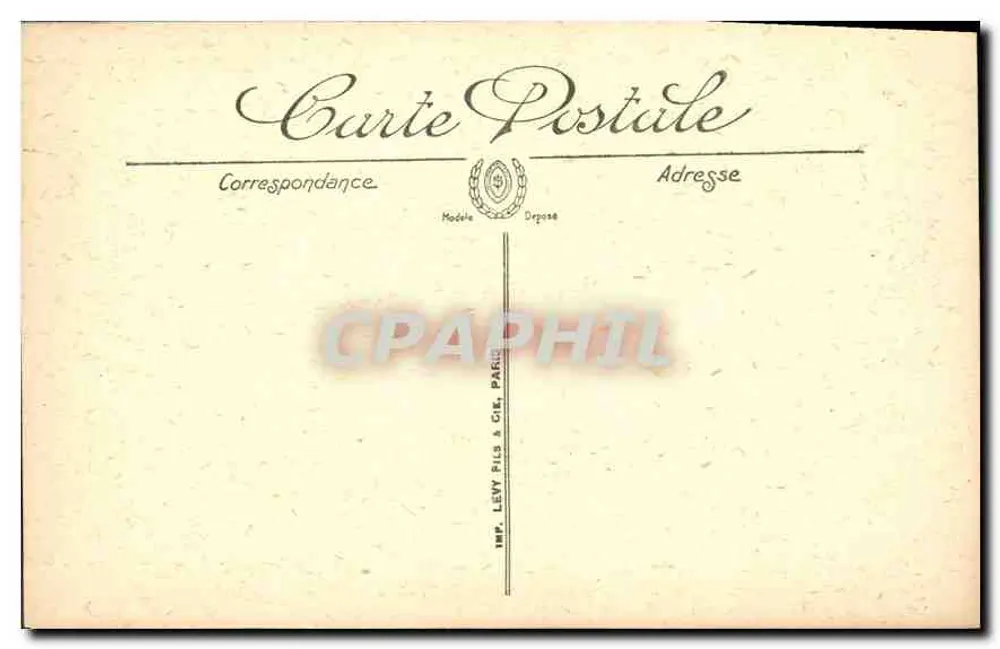Versailles — Bassin d'Apollon et le Tapis Vert — Imp. Levy Fils & Cie, Paris - Verso