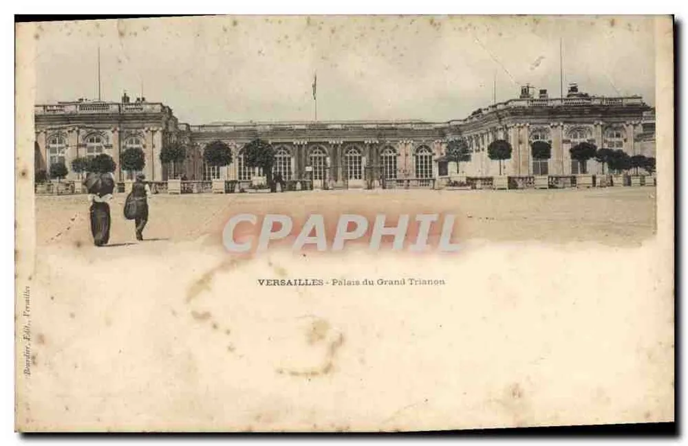 Versailles - Palácio do Grande Trianon — Bougère, Editora, Versailles - Frente