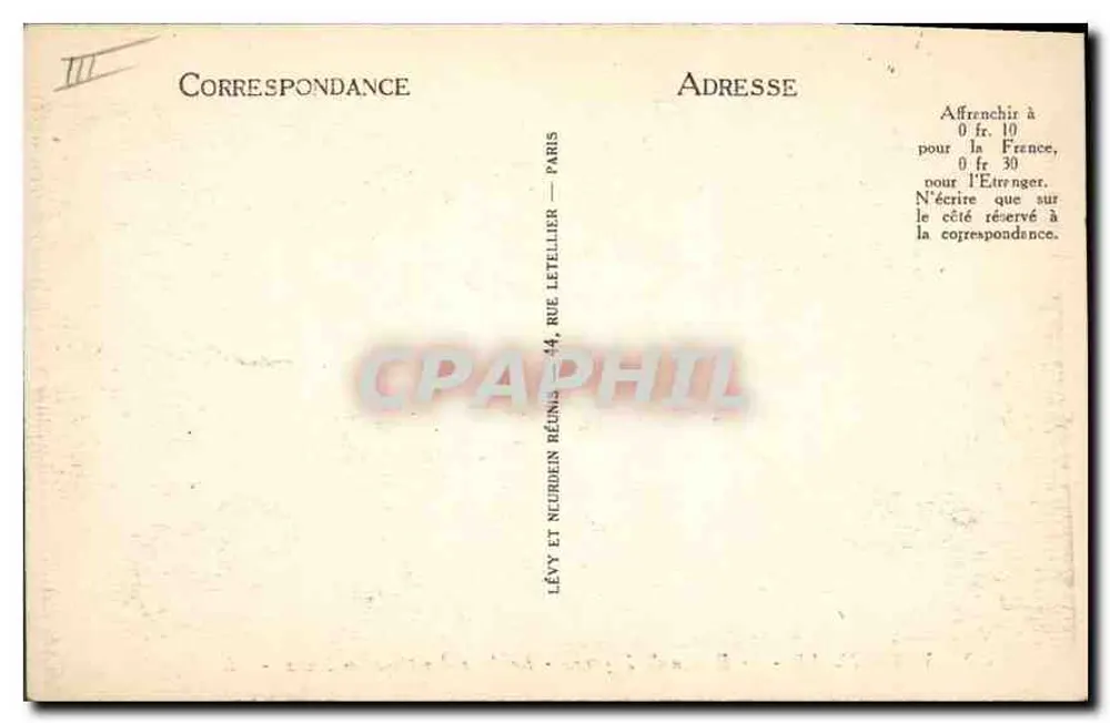 Versailles - Der Bassin des Neptun - Der Tag der Großen Wasser - I.L. - n°139 - Rückseite