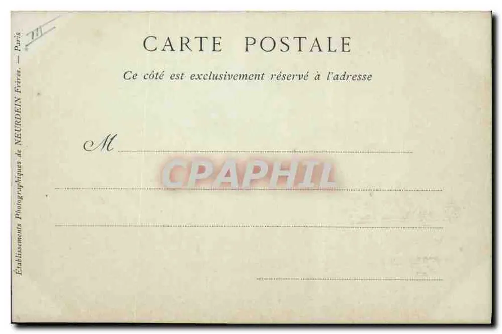 Palais de Fontainebleau — L'Étang des Carpes — Collections ND Pha - Verso