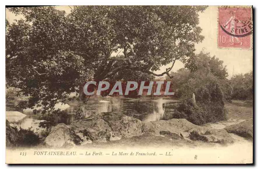 Fontainebleau — La Forêt — La Mure de Franchard — LL. — n°433 - Recto
