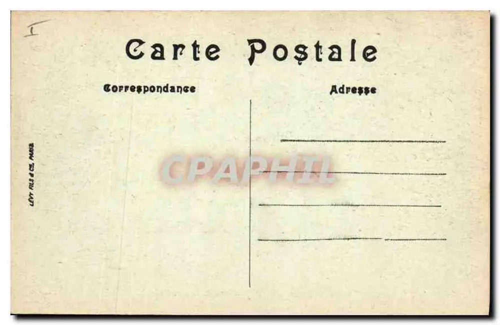 Versailles - Trianon - Der Taubenschlag und das Herrenhaus — LL, n° 268 - Rückseite