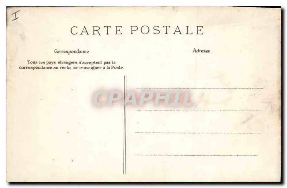 Versalhes — O Parque — Lago de Latona — C.L.C. n°148 - Verso