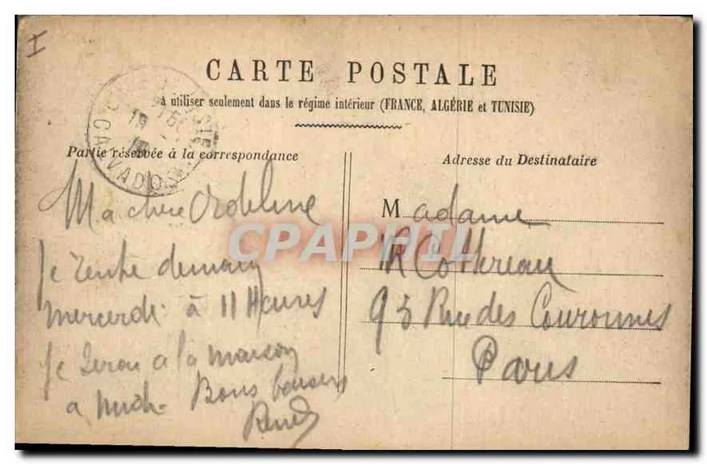Versailles - Der kleine Trianon - Haupteingang - Der Ehrenhof - Verlag BLAIN VERSAILLES - Rückseite
