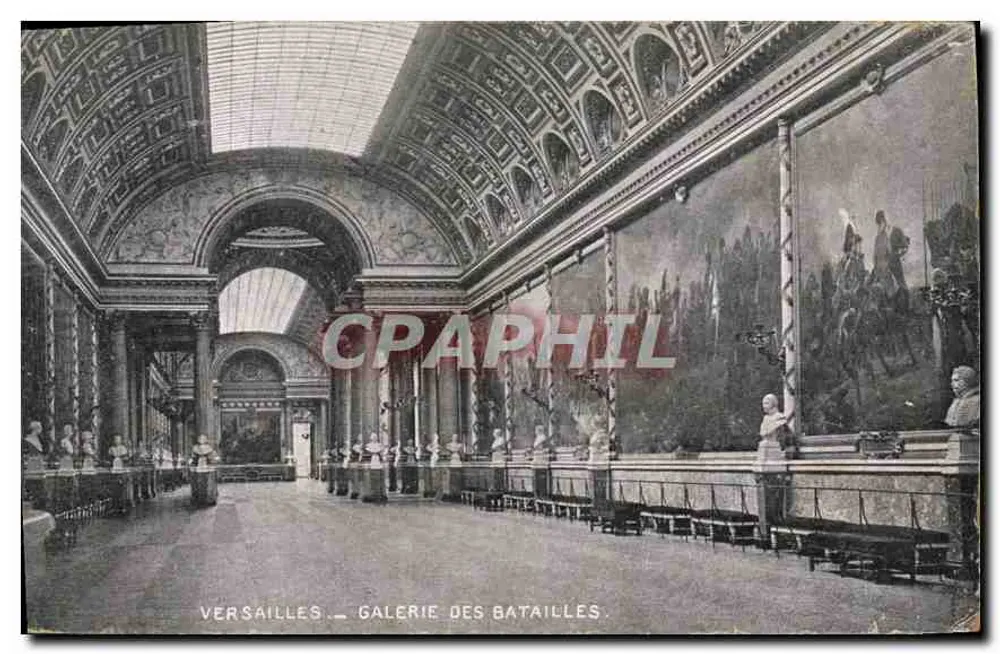 Versailles — Galeria das Batalhas — editor não identificado - Frente