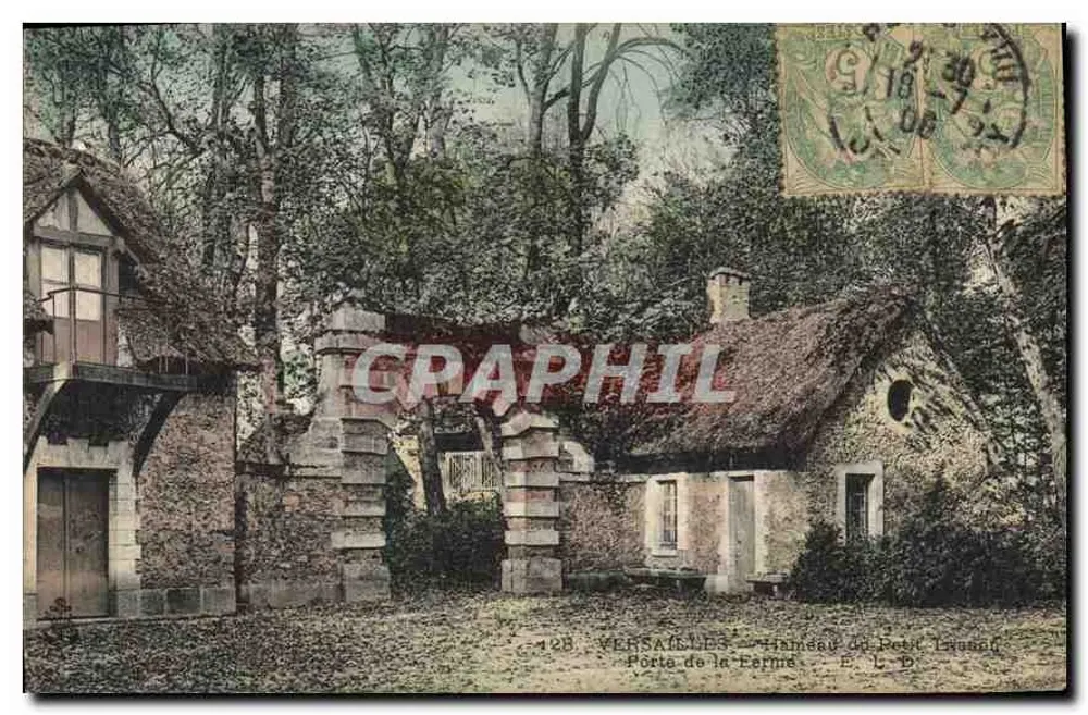 Versailles — Dorf Petit Trianon — Tor der Farm — E. L. D. - Vorderseite