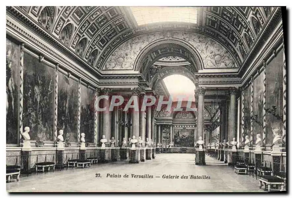 Palast von Versailles — Galerie der Schlachten — n°23 - Vorderseite