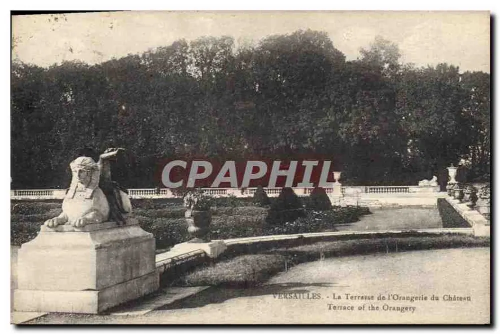Versalhes - A Terrasse da Orangerie do Castelo — Edição Cossé, 9 Rue Colbert, Versalhes - Frente