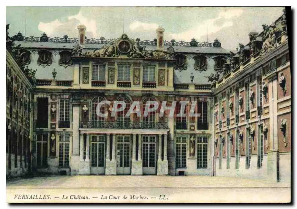 Versailles — Het Kasteel — De Marmozalen — LL. - Voorkant