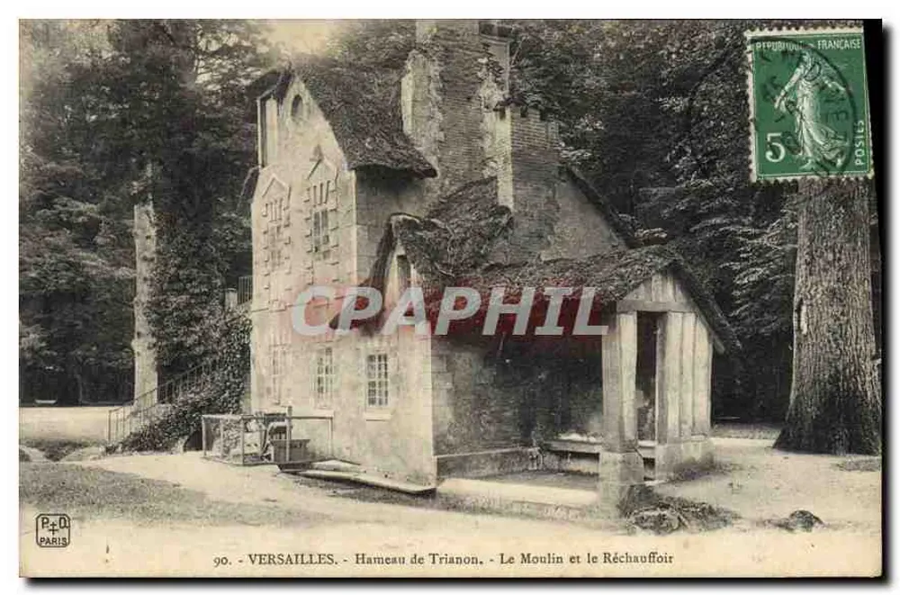 Versailles - Hameau von Trianon - Das Mühle und das Heizhaus - Vorderseite