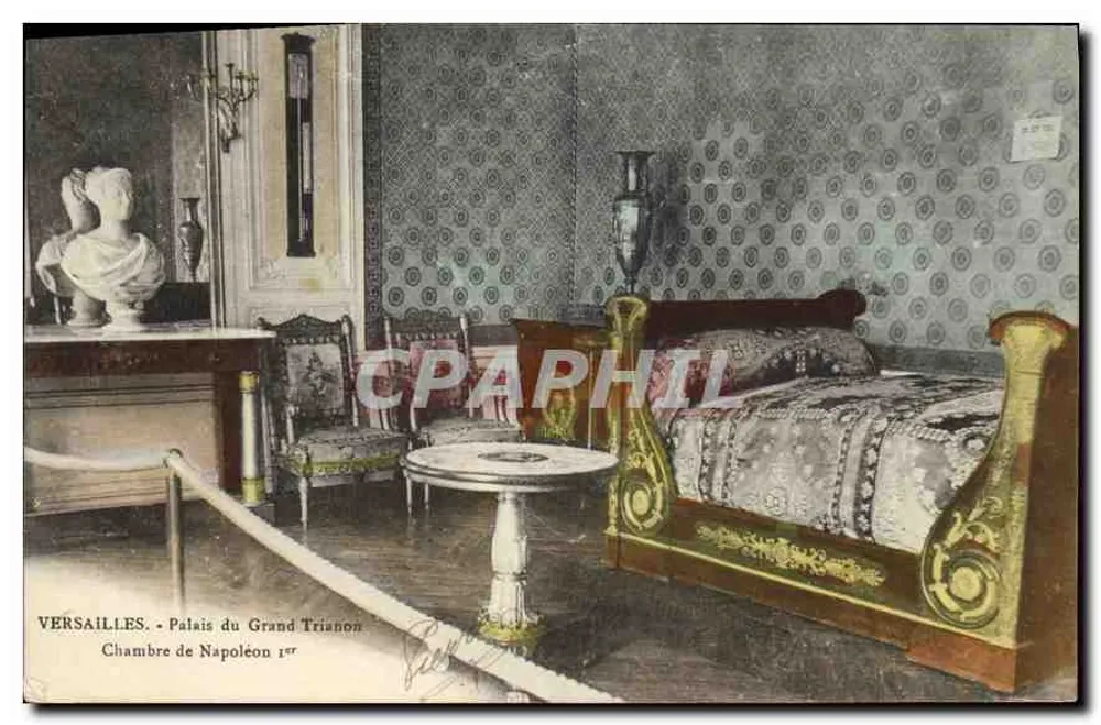 Zimmer von Napoleon I — Schloss des Großen Trianon — VERSAILLES - Vorderseite