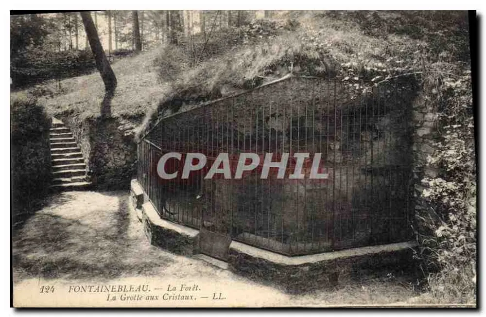 Fontainebleau — Der Wald. Die Kristallhöhle — LL. - Vorderseite