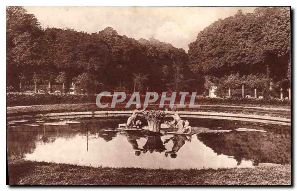 Parterre de Latone — Parterre de Latone aus Sicht des Bassins de Latone — Park von Versailles - Vorderseite