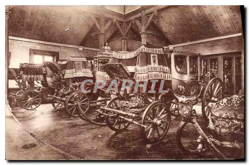 Versailles — Grand Trianon — Taufwagen des Königs von Rom - Vorderseite
