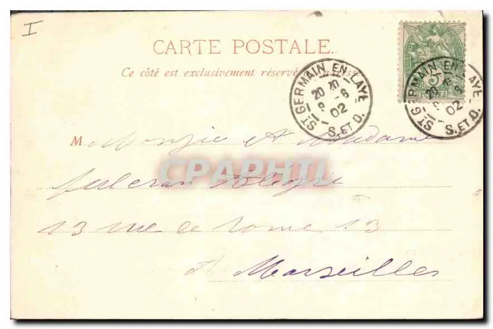 St. Germain-en-Laye — O Pavilhão Henri IV — A. Brossard, Editor, Paris - Verso