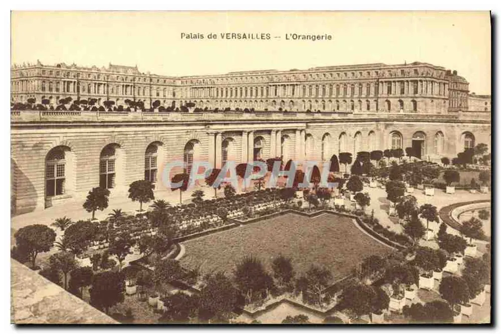 Palácio de VERSAILLES -- A Orangerie - Frente