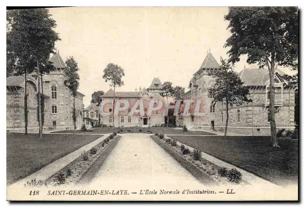 Saint-Germain-en-Laye — A Escola Normal de Professoras — LL. — N° 118 - Frente