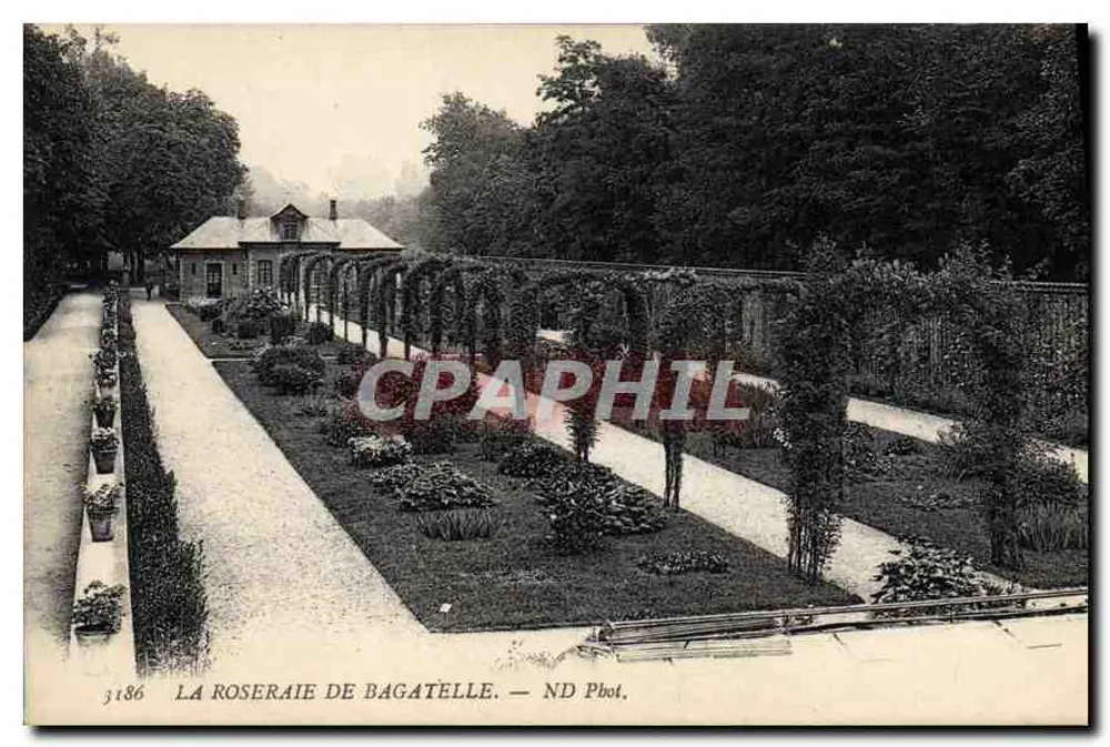 A Rosaleda de Bagatelle — ND Pbot. - Frente