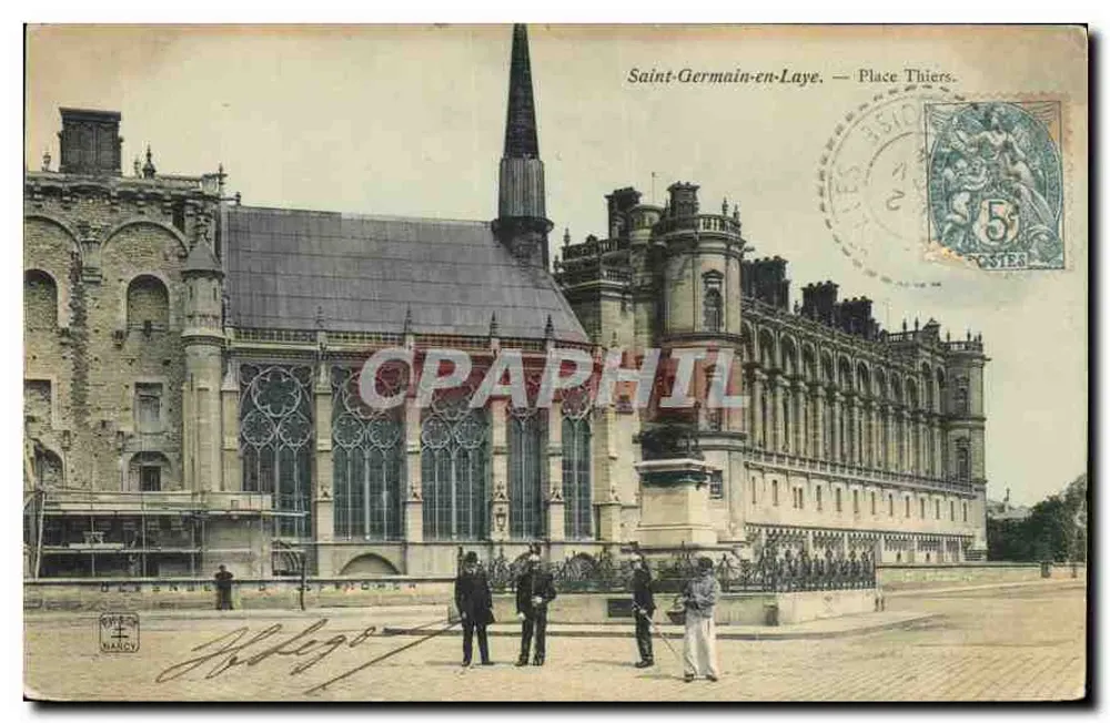 Saint-Germain-en-Laye — Place Thiers — Editora NANCY - Frente