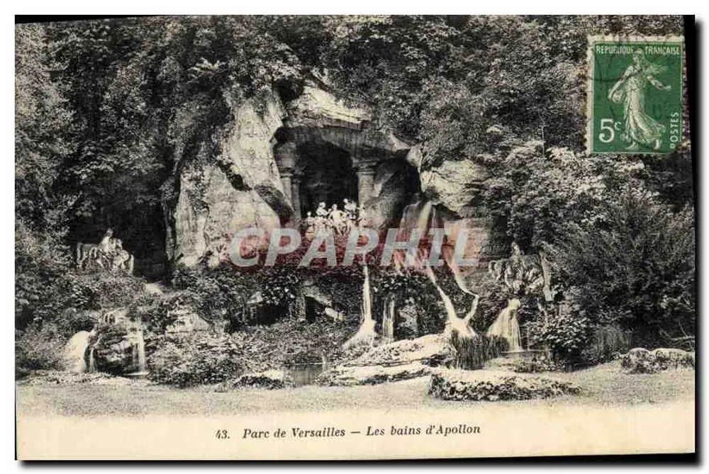 Parque de Versalhes — Os banhos de Apolo — ÉDIA Paris-Versalhes n°43 - Frente