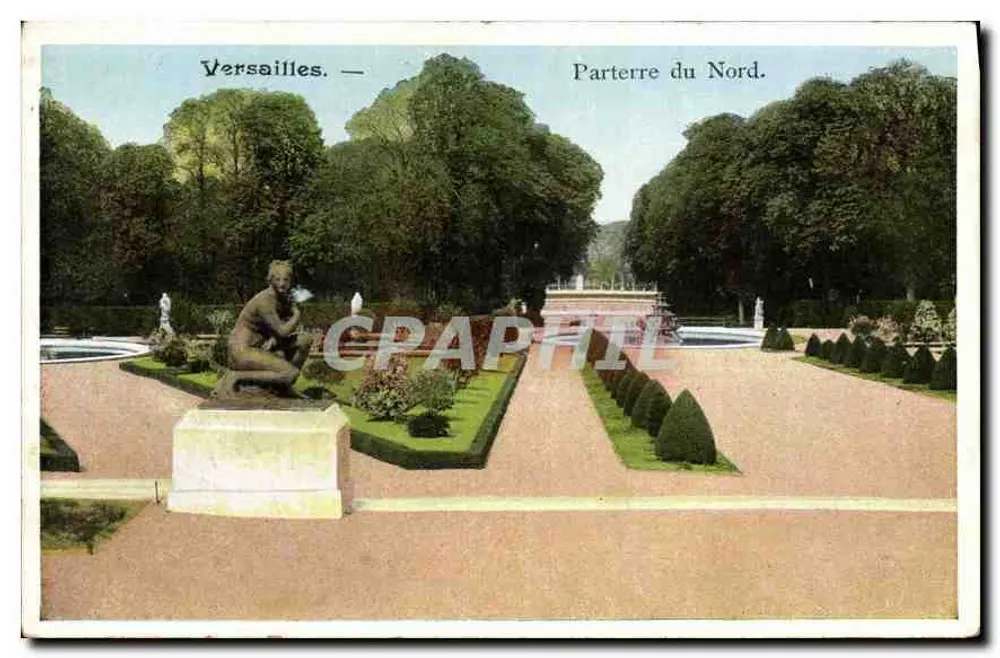 Versailles — Parterre do Norte — Graphil - Frente