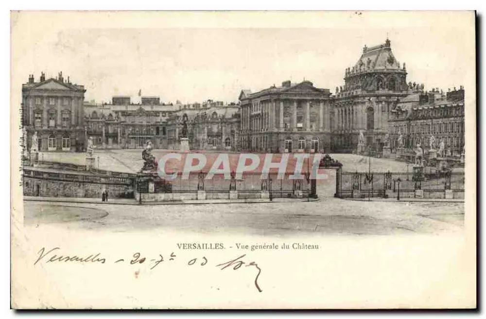 Versailles — Visão geral do Castelo — editor VERSAILLES - Frente