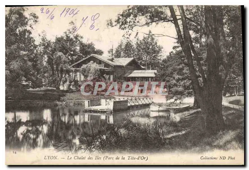 LYON — Chalet des Îles (Parc de la Tête-d'Or) — Collections ND Phot - Vorderseite
