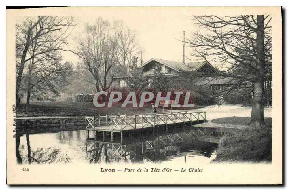 Lyon — Park der Goldenen Kopf — Das Chalet - Vorderseite