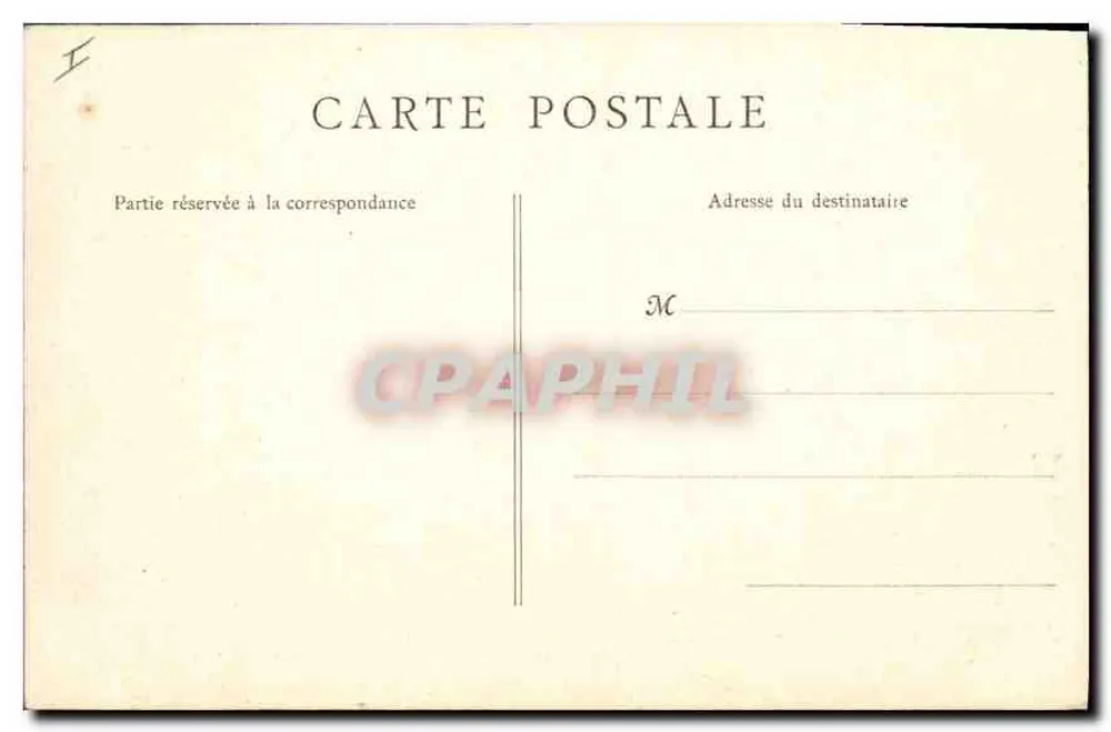 Lyon — Park des Köpfe des Goldes — Promenade und See — B. F. RAILL 483 - Rückseite