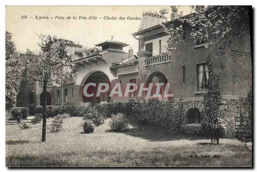 Lyon - Parc de la Tête d'Or - Chalet des Gardes — W. F. Paris, n° 118 - Vorderseite