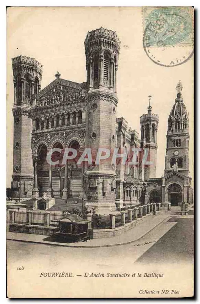 Fourvière — Das Alte Heiligtum und die Basilika — Collections ND Phot - Vorderseite
