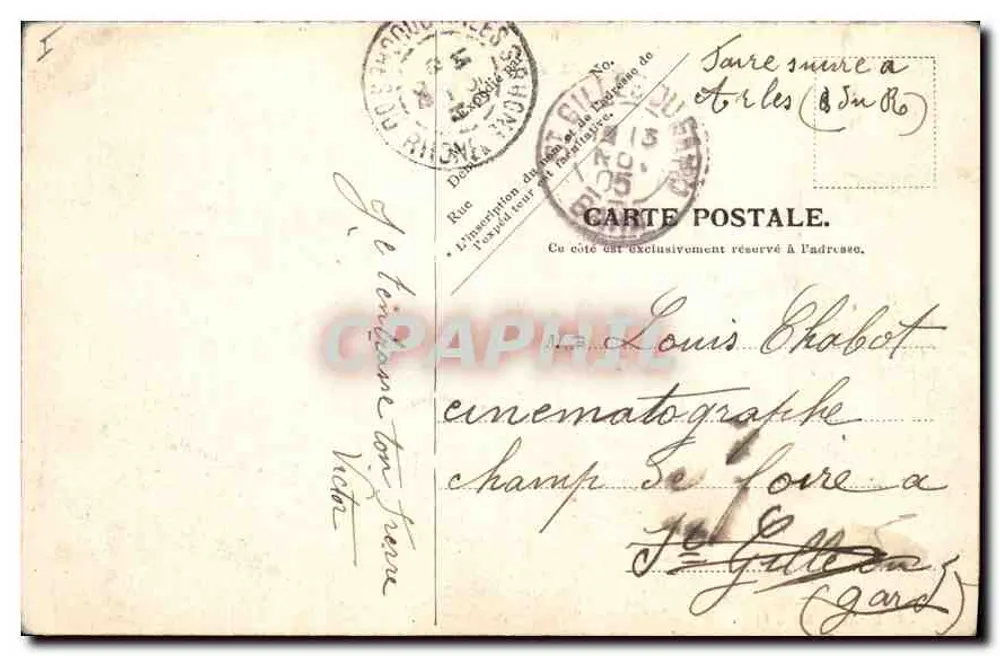 Igreja de São Pothin — Lyon — editor P. Maître, Lyon, n° 9 - Verso