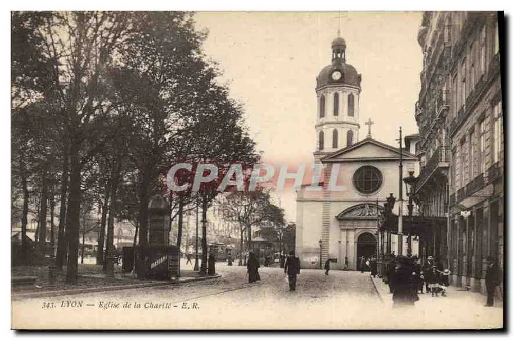 LYON — Igreja da Caridade — E.R. n°343 - Frente