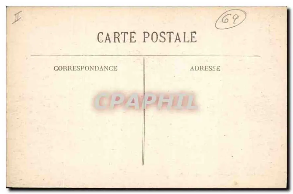 LYON — Igreja da Caridade — E.R. n°343 - Verso