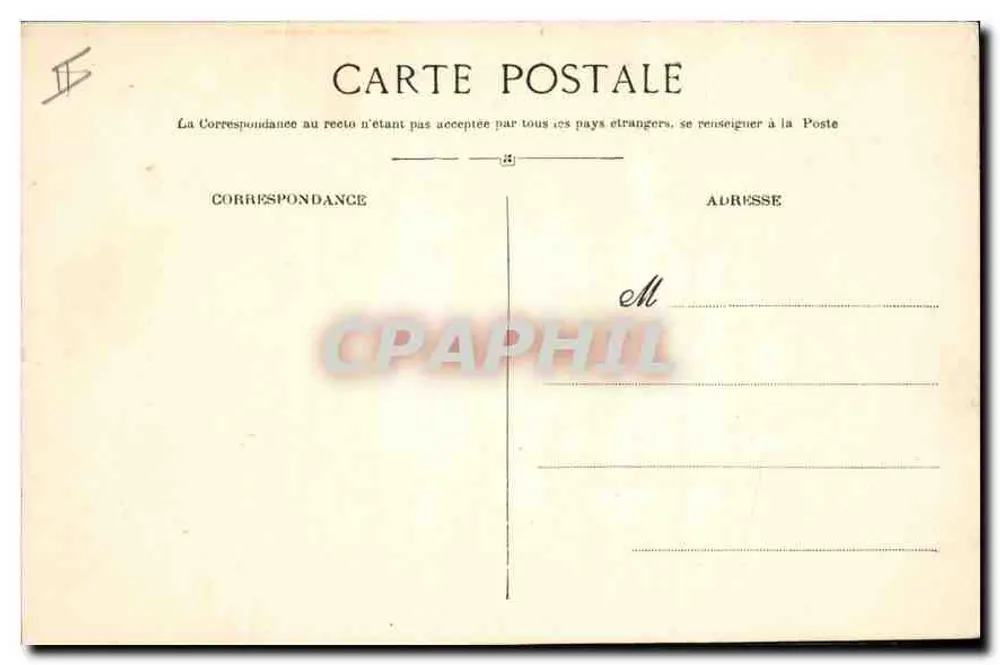 LYON — Igreja de Santa Blandina — Carta postal - Verso