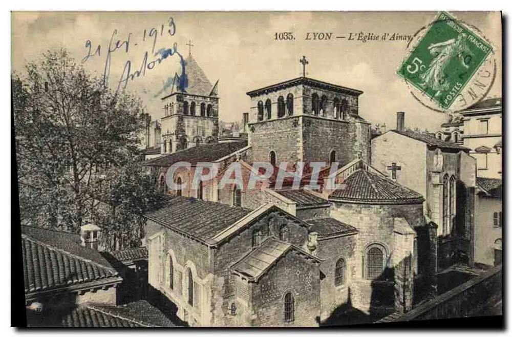 LYON — A Igreja de Ainay — n° 1035 - Frente