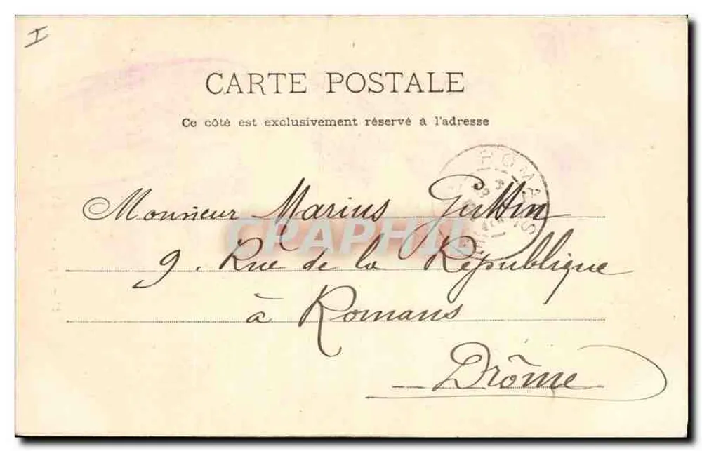 Igreja de Saint-Just — Lyon — editor Antoine Paring, n°97 - Verso