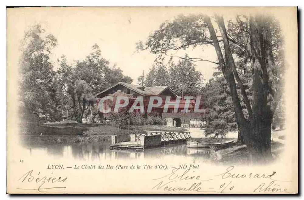 Béziers — Le Chalet des Îles (Parc de la Tête d'Or) — ND Fotografie Euvorard - Vorderseite