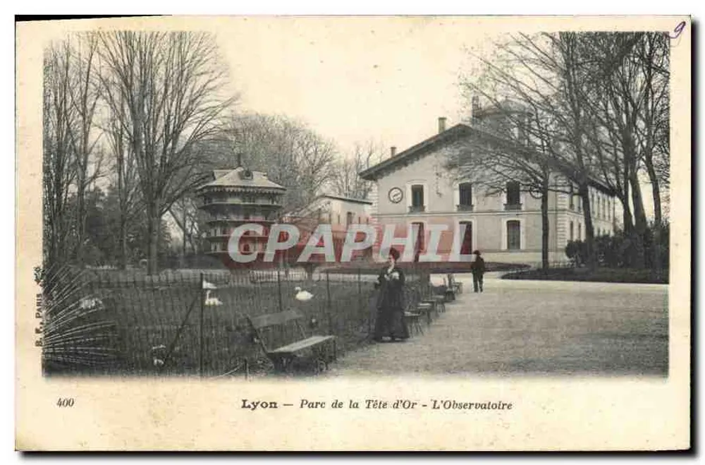 Lyon — Parc de la Tête d'Or — Das Observatorium - Vorderseite