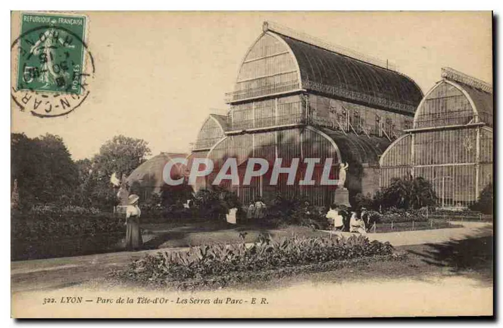 LYON — Parc de la Tête-d'Or — Les Serres du Parc — E. R. - Vorderseite
