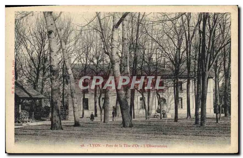 LYON - Parc de la Tête d'Or - L'Observatoire - Vorderseite