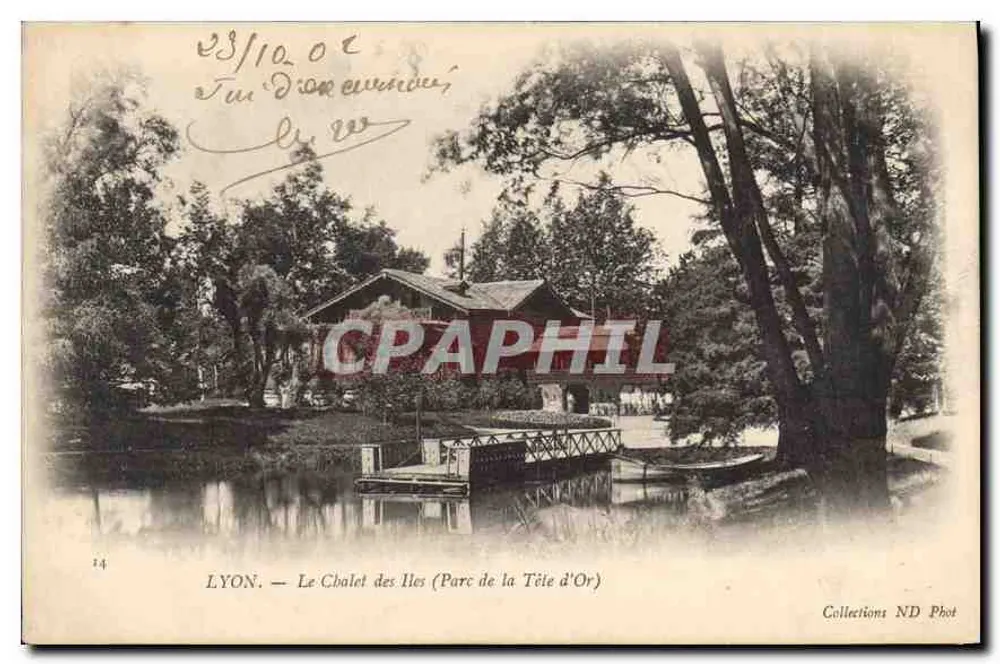 LYON — Chalet der Inseln (Parc de la Tête d'Or) — Collections ND Phot - Vorderseite
