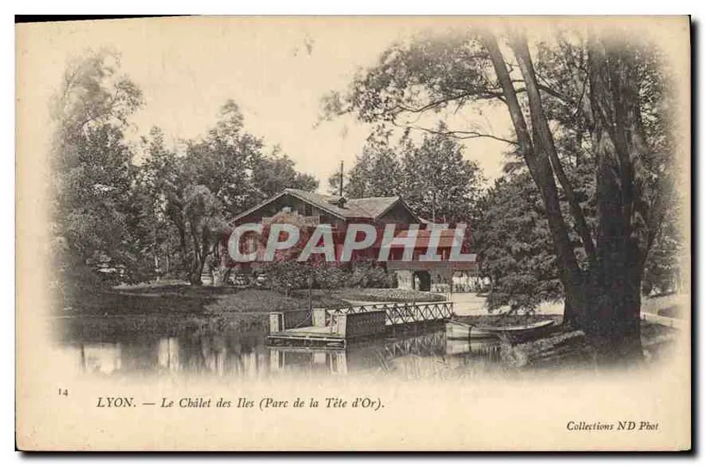 LYON — Das Chalet des Îles (Parc de la Tête d'Or) — Collections ND Phot - Vorderseite