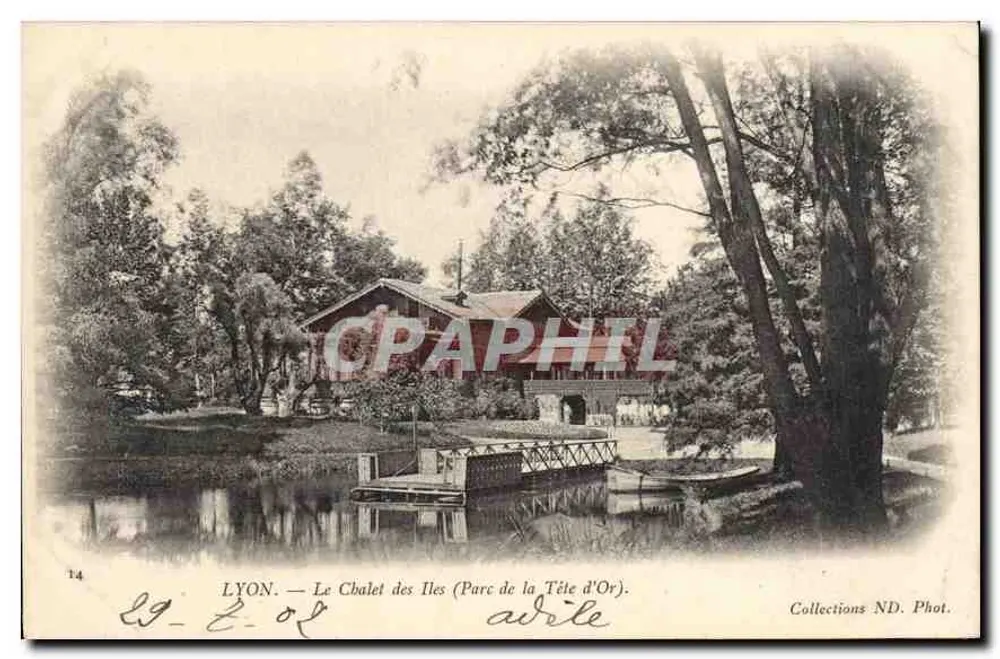 LYON — Chalet des Îles (Parc de la Tête d'Or) — Collections ND. Phot. - Vorderseite