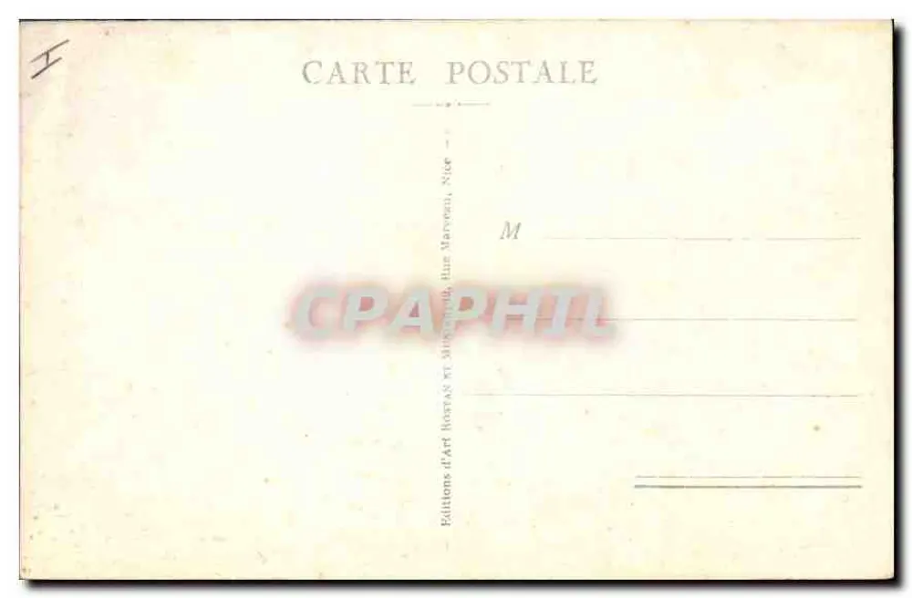 Nice — A Cascata do Castelo — RM, n°40 - Verso