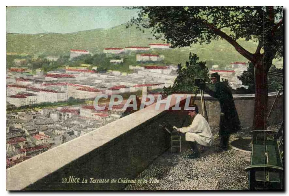 Nice. Die Terrasse des Schlosses und die Stadt — Verlag 'C. Lefebvre' n°13 - Vorderseite