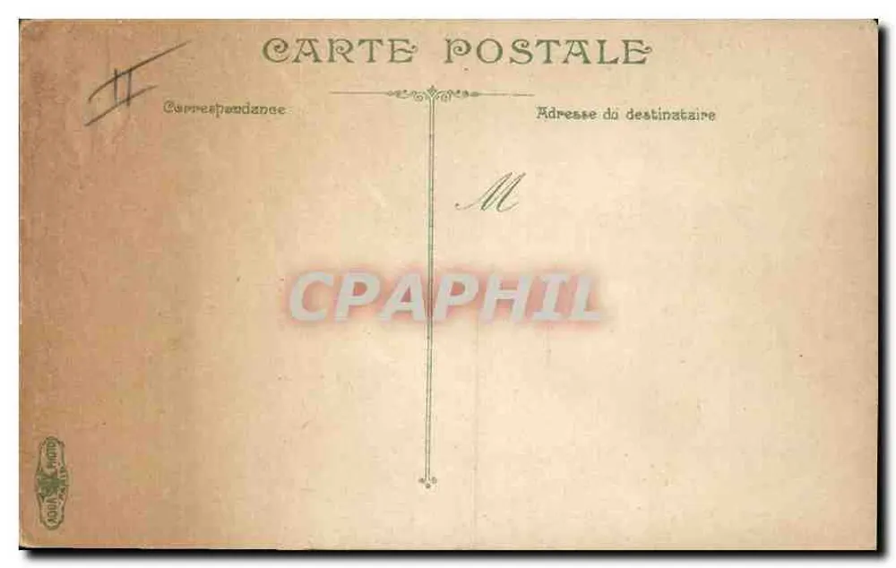 Nice. Die Terrasse des Schlosses und die Stadt — Verlag 'C. Lefebvre' n°13 - Rückseite